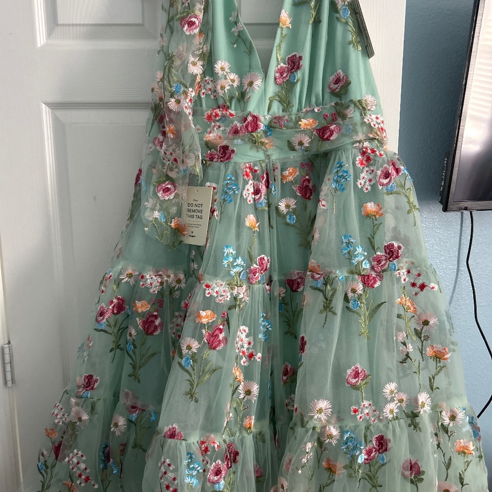 JessaKae Margaret Midi Green 1XL